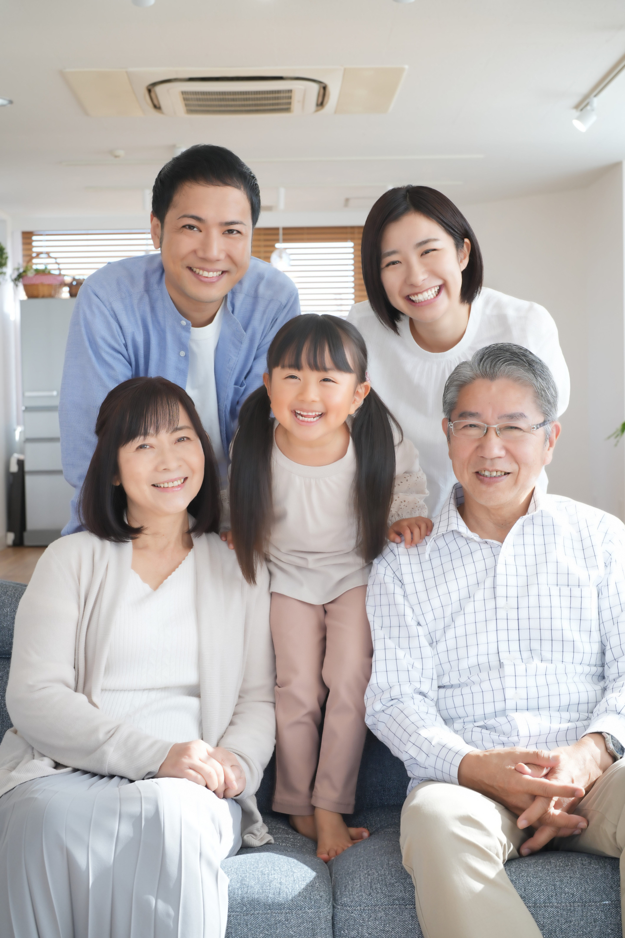 三世代の肖像 - 元の写真