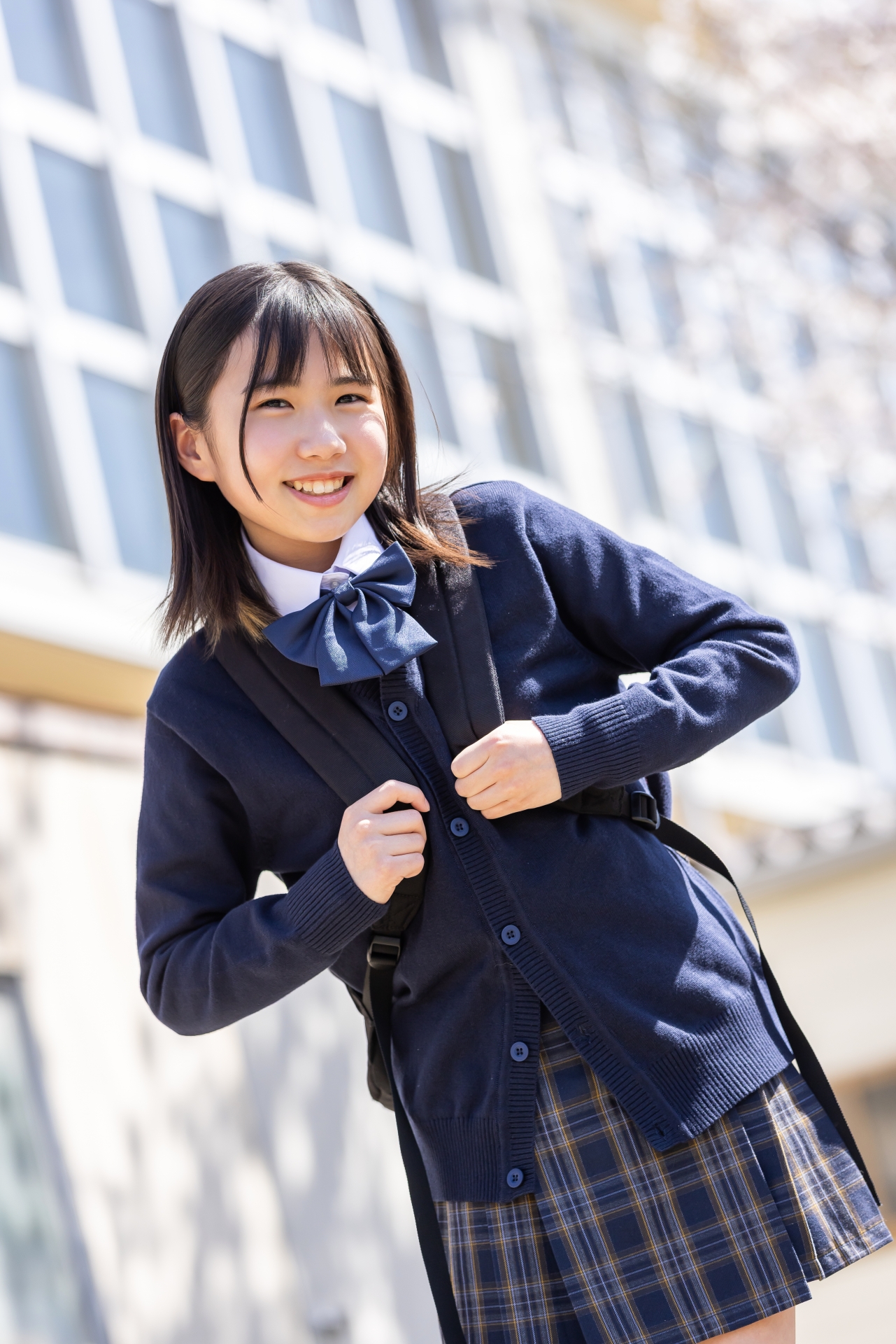 少女の肖像 - 元の写真