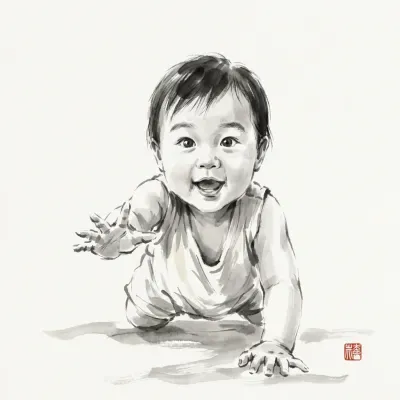 水墨画
